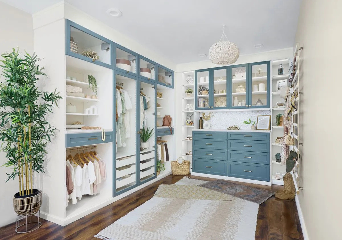 lagoon-and-white-walk-in-closet-system-1920w Organizing Solutions of San Diego custom organization